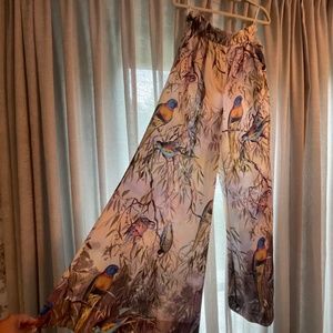Zimmermann Silk Palazzo Pants
